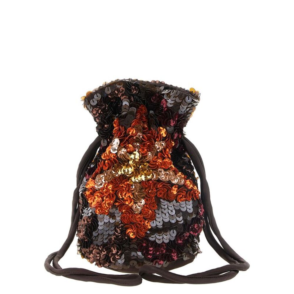 P.A.R.O.S.H. Brown Polyamide Shoulder Women's Bag